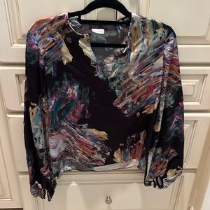 Robert Graham silk blouse